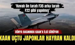 Japonlardan KAAN’a büyük ilgi! KAAN uçtu Japonlar yorum yaptı: 'Havalı ön tarafı F35 arka tarafı F22 gibi yapılmış'